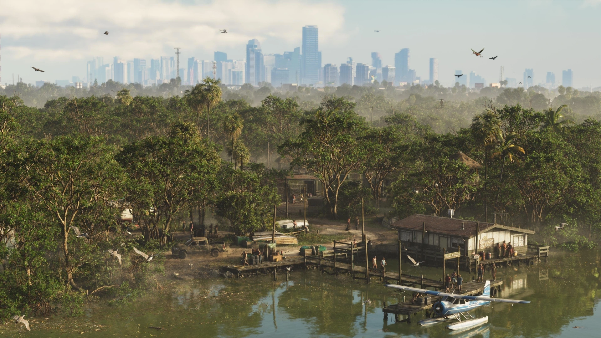 GTA VI bruger Grassrivers til at gøre vand, dyreliv og sigtbarhed til en del af rejsen